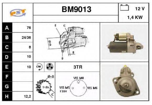 SNRA BM9013 Стартер