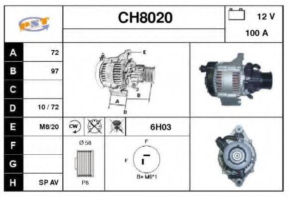 SNRA CH8020 Генератор