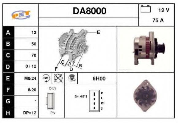 SNRA DA8000 Генератор