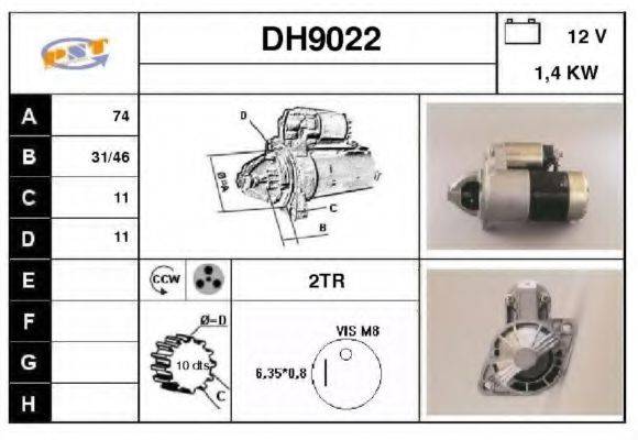 SNRA DH9022 Стартер