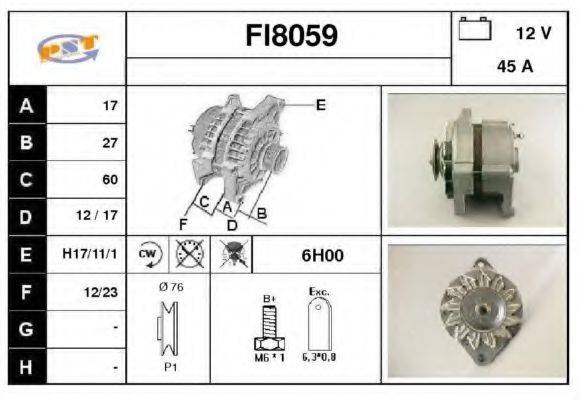 SNRA FI8059 Генератор