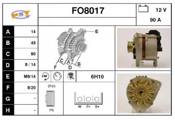 SNRA FO8017 Генератор