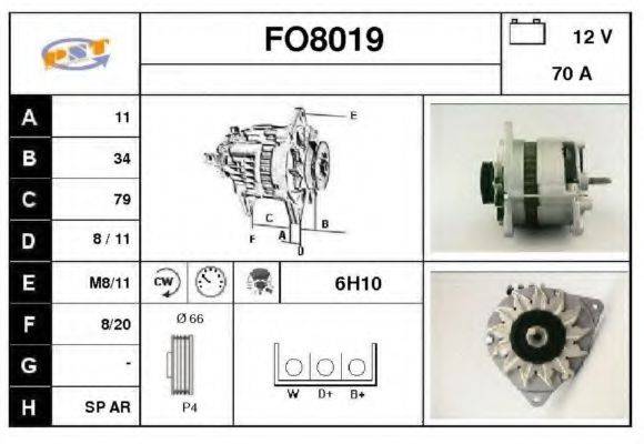 SNRA FO8019 Генератор