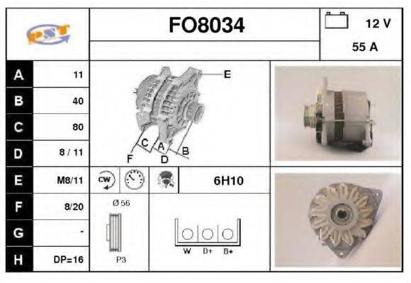 SNRA FO8034 Генератор