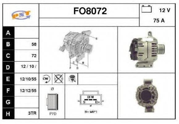 SNRA FO8072 Генератор