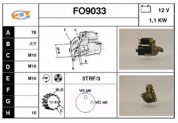 SNRA FO9033 Стартер