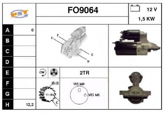 SNRA FO9064 Стартер