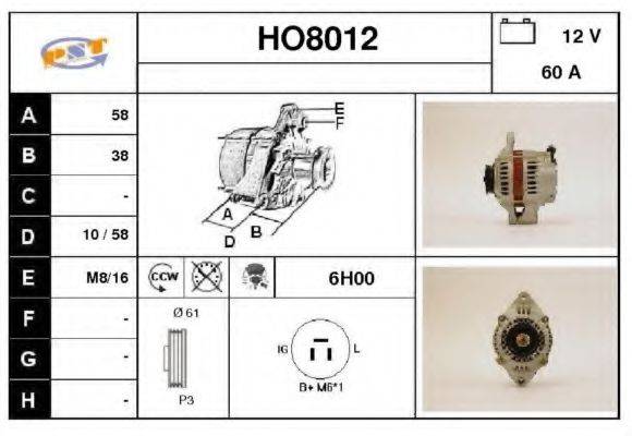 SNRA HO8012 Генератор