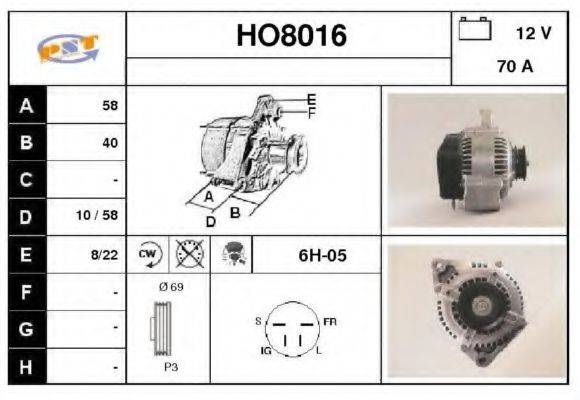 SNRA HO8016 Генератор