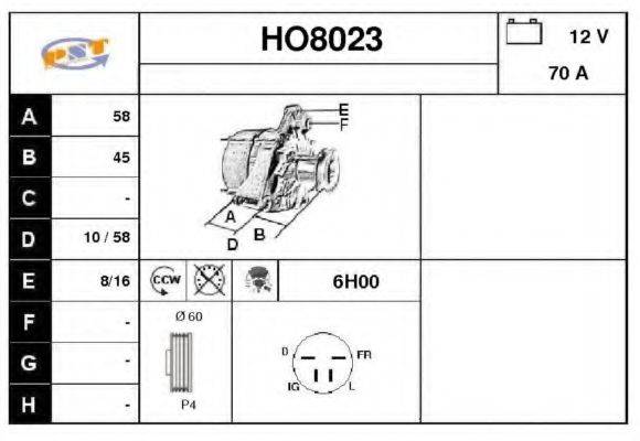 SNRA HO8023 Генератор