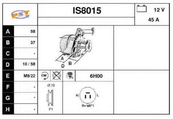 SNRA IS8015 Генератор