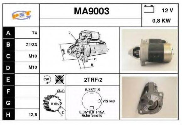 SNRA MA9003 Стартер