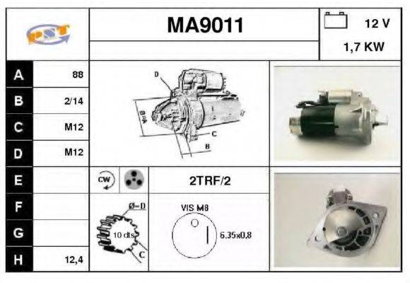 SNRA MA9011 Стартер