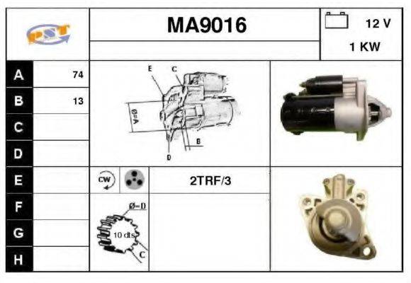 SNRA MA9016 Стартер