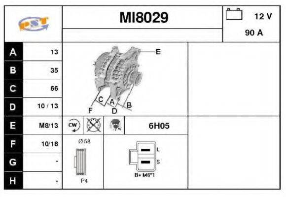 SNRA MI8029 Генератор