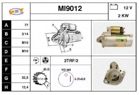 SNRA MI9012 Стартер