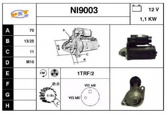 SNRA NI9003 Стартер