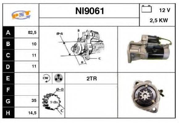 SNRA NI9061 Стартер