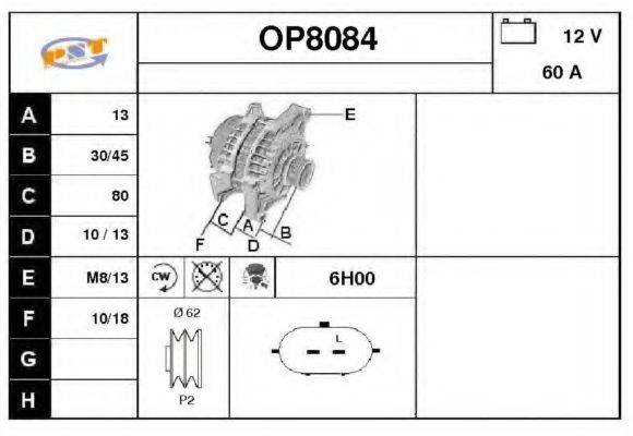 SNRA OP8084 Генератор