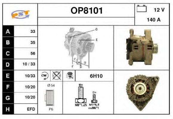 SNRA OP8101 Генератор