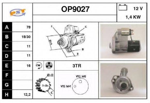 SNRA OP9027 Стартер