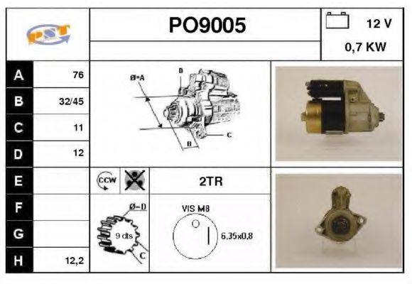 SNRA PO9005 Стартер