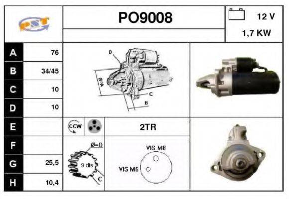 SNRA PO9008 Стартер