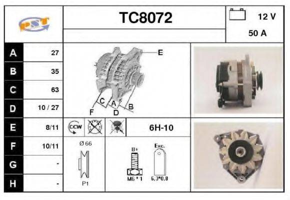 SNRA TC8072 Генератор