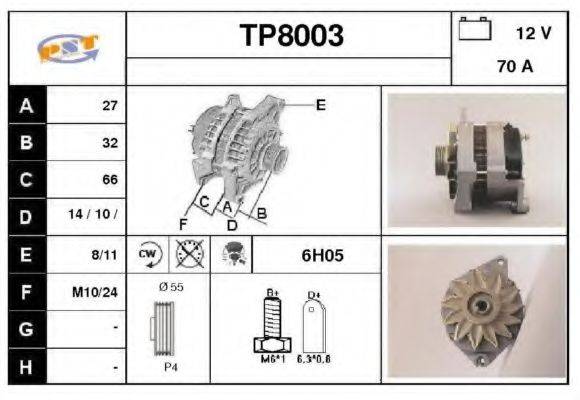 SNRA TP8003 Генератор