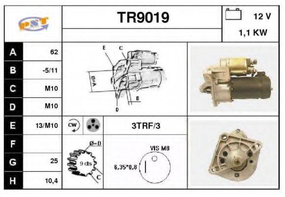 SNRA TR9019 Стартер