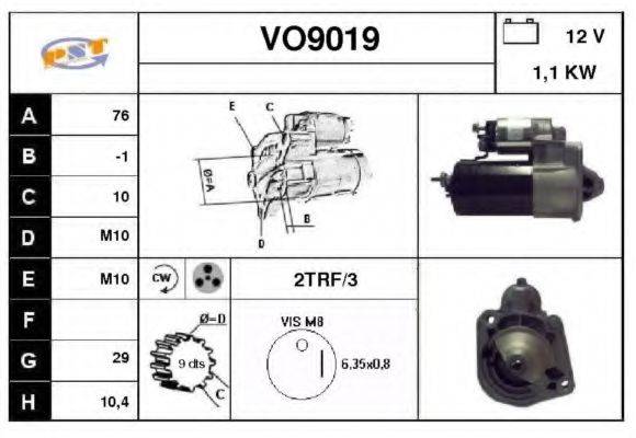 SNRA VO9019 Стартер