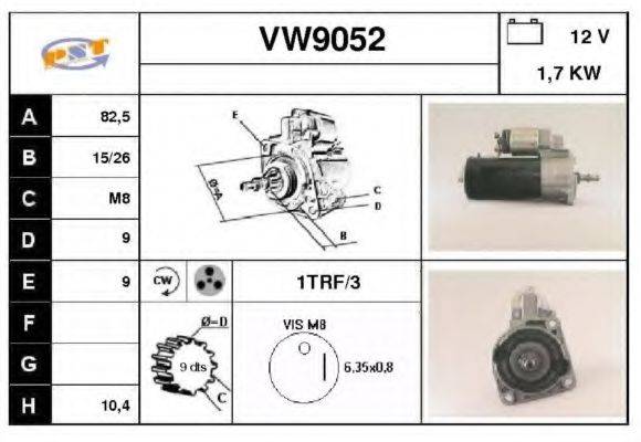 SNRA VW9052 Стартер