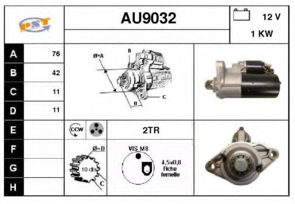 SNRA AU9032 Стартер