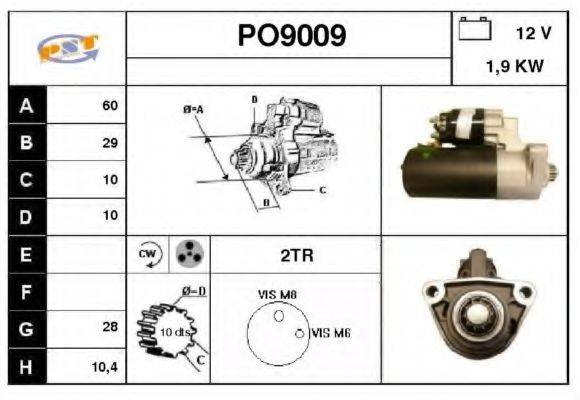 SNRA PO9009 Стартер