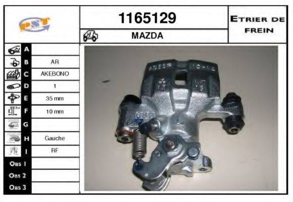 SNRA 1165129 Гальмівний супорт