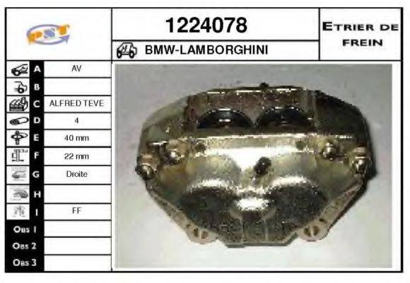 SNRA 1224078 Гальмівний супорт