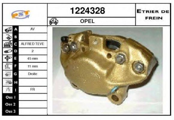 SNRA 1224328 Гальмівний супорт