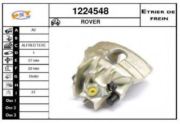 SNRA 1224548 Гальмівний супорт