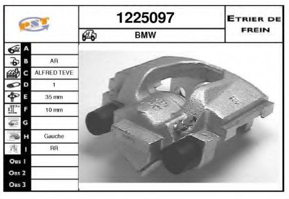 SNRA 1225097 Гальмівний супорт