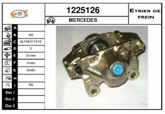 SNRA 1225126 Гальмівний супорт