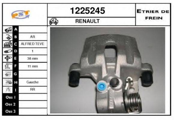 SNRA 1225245 Гальмівний супорт