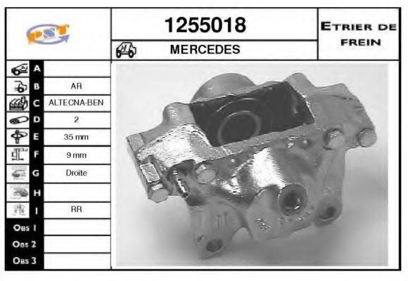 SNRA 1255018 Гальмівний супорт