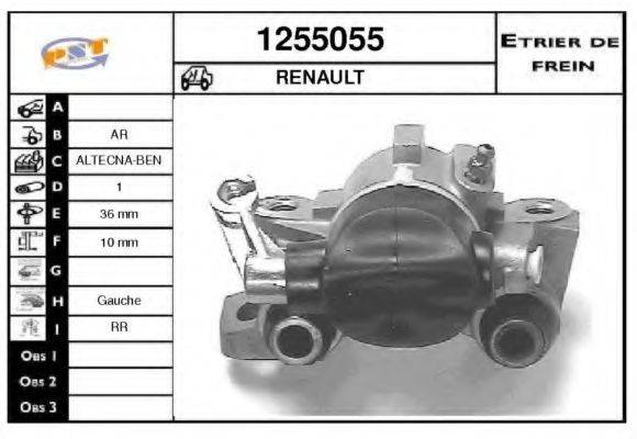 SNRA 1255055 Гальмівний супорт