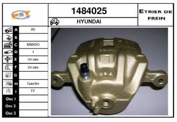 SNRA 1484025 Гальмівний супорт