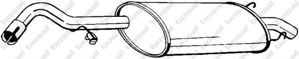 BOSAL 278859 Глушник вихлопних газів кінцевий