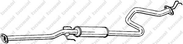 BOSAL 289213 Середній глушник вихлопних газів