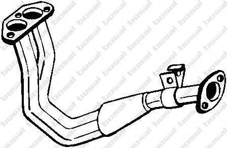 BOSAL 783301 Труба вихлопного газу