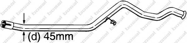 BOSAL 889503 Ремонтна трубка, каталізатор