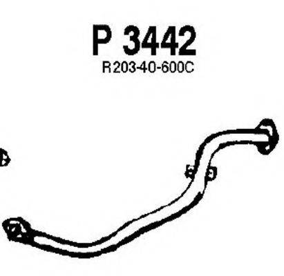 FENNO P3442 Труба вихлопного газу