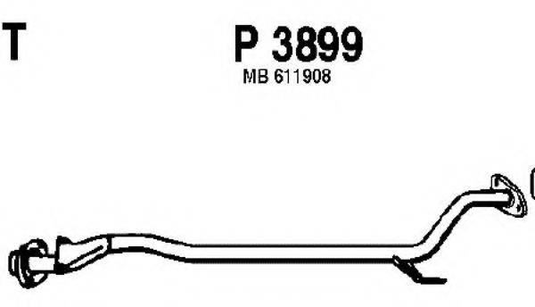 FENNO P3899 Труба вихлопного газу